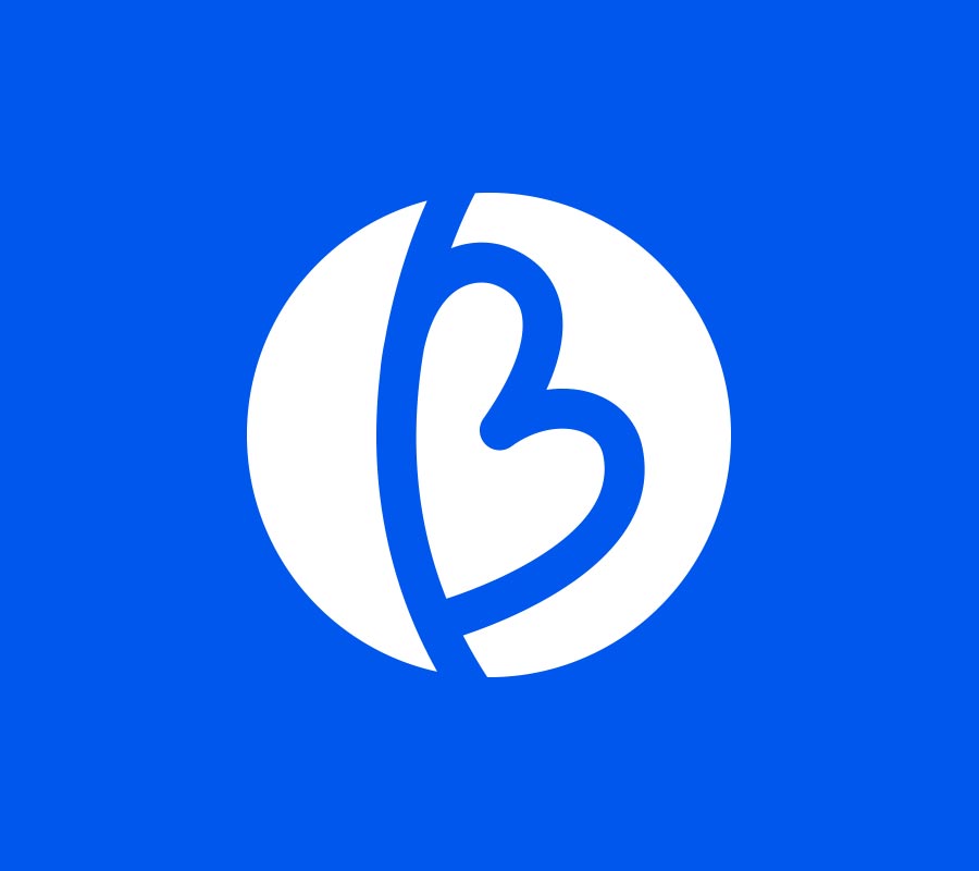 BlueCare Brand Refresh Logo Heart Felt Compassionate