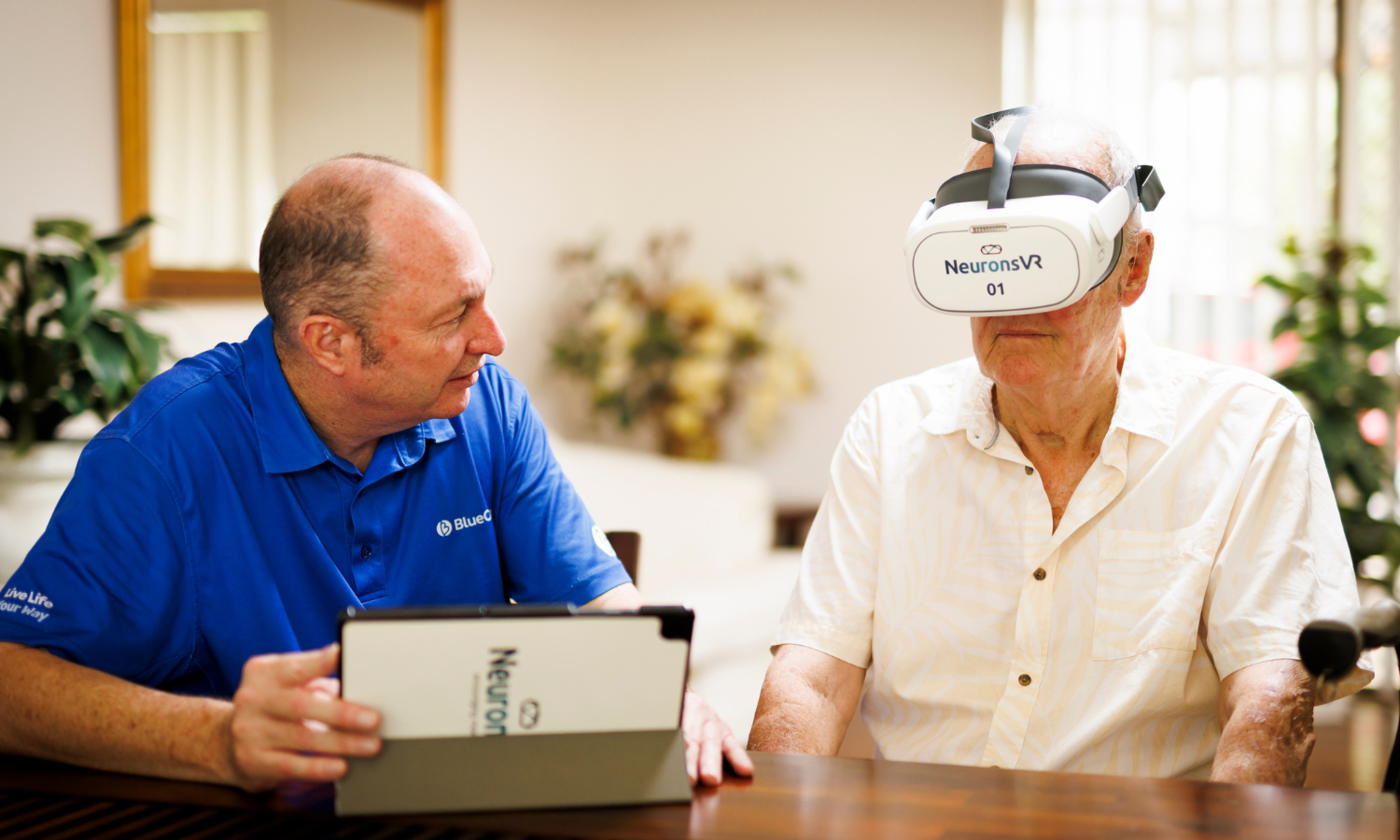 dementia patient using vr