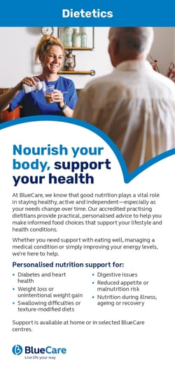 Dietetics flyer