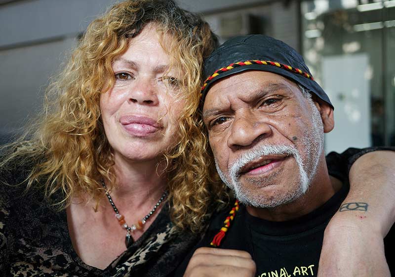 male and female members of the nyku byun elders village