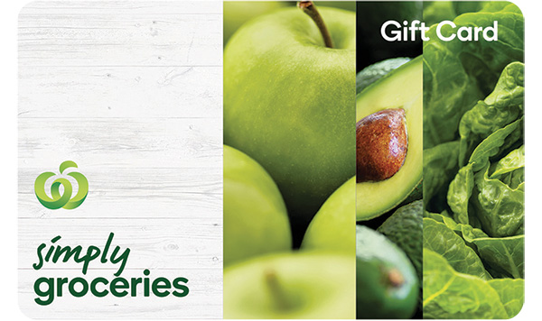 Woolies Simly Groceries Gift Card