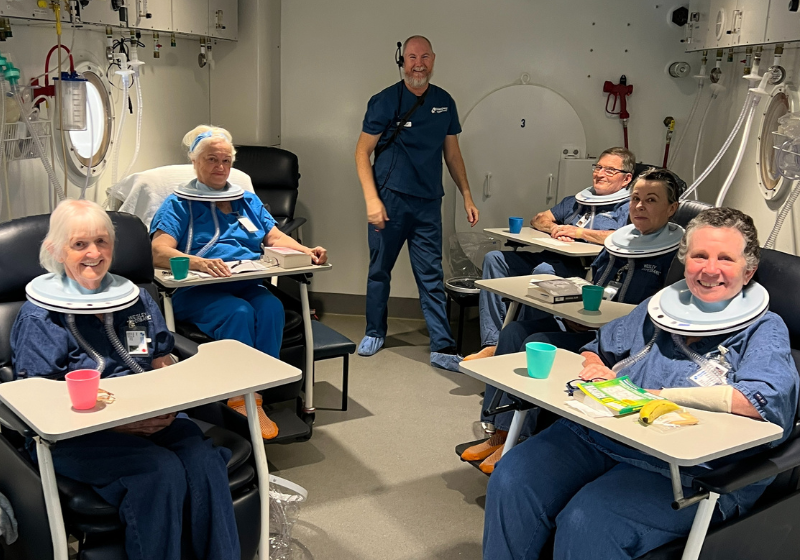 Wesley Hyperbaric celebrates 20,000 dives