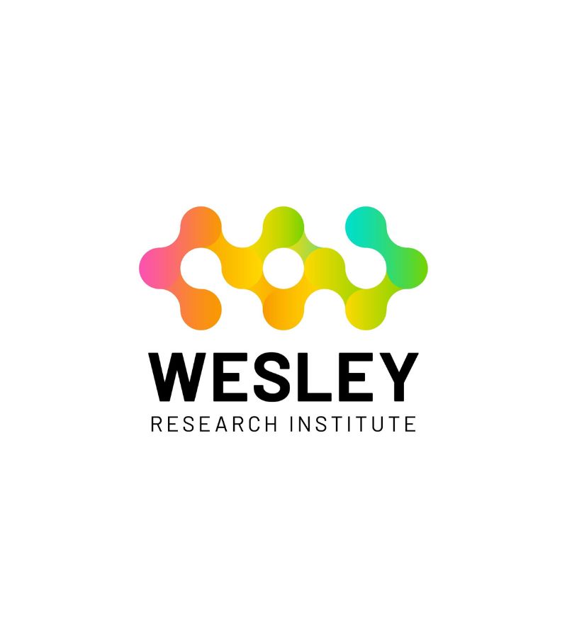 A colourful logo for Wesley Research Institute